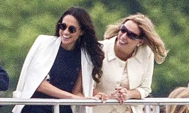 FRA SIDELINJA: Meghan Markle gliste bredt da kjæresten hennes imponerte under polokampen. Foto: Shutterstock/Rex, NTB Scanpix FRA SIDELINJA: Meghan Markle gliste bredt da kjæresten hennes imponerte under polokampen. Foto: Shutterstock/Rex, NTB Scanpix